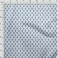 thumbnail image 4 of oneOone Polyester Spandex Blue Fabric Block Craft Projects Decor Fabric Printed By The Yard 56 Inch Wide-X8, 4 of 6