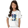 thumbnail image 5 of Lovely Roses Floral Cute Romantic Girls Kids T Shirt Tees Teen Brisco Brands L, 5 of 6
