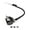 Black, variant on BLUEWING Blue Water Outrigger Line Lock PRO Hard-Anodized Aluminum Alloy Halyard Lock Pulley, Single Blue