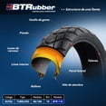 thumbnail image 3 of Llanta Btrubber Para Honda Navi 90/100-10 Tubeless Urban, 3 of 3