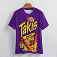 thumbnail image 4 of Takis T-Shirt for Women, Fashion Summer Tee, Novelty Short Sleeve Tops, S-6XL, 4 of 9