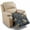 Blue Gold Butterfly, variant on FOR U DESIGNS Sparrow Cherry Blossom Moon Print Recliner Chair Covers Waterproof Recliner Cover for Dog Pets, Washable Non-Slip Reclining Chair Cover Furniture Protector for Living Room