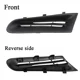 thumbnail image 3 of 1 par de rejillas de parachoques delantero aptas for Renault Clio MK3 2005 2006 2007 2008 2009 ABS accesorios for coche 7701208684, 3 of 4