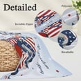 thumbnail image 2 of Independence Day Pillow Covers, Linen Long Throw Pillow Case, Red Blue Gnomes Usa Flag Star Tree Branch Holiday Pillow Protector Decorative Cushion Cover for Living Room/Bedroom 20" x 36", 2 of 8