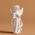 thumbnail image 4 of Little Angel Girl Sculpture Intricate Detailing Resins Art Nordic Styles Decors, 4 of 13