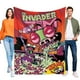 thumbnail image 1 of Invader Zim anti-pilling, suave, ligera, esponjosa y acogedora de lujo para hogar y cocina – Perfecta para niños y adultos,200X150cm, 1 of 6