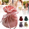 thumbnail image 2 of Creative Velvet Wedding Candy Party Gift Storage Pouch, 2 of 5