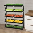 thumbnail image 2 of Market Retail Display Rack Shelf Merchandiser Fruit Vegetable Snack Basket X 10, 2 of 20