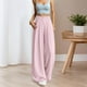 thumbnail image 1 of WILLBEST Pantalones Casuales para Mujer: Pantalones Anchos con Estampado de Moda, Cintura Elástica y Bolsillos para Un Uso Cómodo Hasta el Tobillo. Chica, 1 of 6