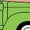 DESERT PINK, variant on - St. Patrick's Day - Leprechaun Truck Delivering Shamrocks - Toddler And Youth Girls Short Sleeve Graphic T-Shirt