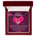 thumbnail image 1 of To My Fiancee I Want All My Lasts To Be With You Forever Necklace w Message Card, 1 of 8