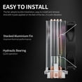 thumbnail image 4 of Thermaltake Mercury S400 RGB CPU Cooler PWM Snap-on Fan 4, 4 of 6
