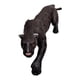 thumbnail image 1 of Figuras de acción de mini muñecas de juguete de zoológico de colección de panteras de modelo animal Posición de gateo, 1 of 8