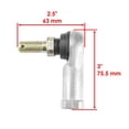 thumbnail image 2 of NEW Tie Rod End Kit for Honda TRX500FA Foreman Rubicon 2001-2017, 2 of 4