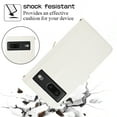 thumbnail image 6 of Nalacover for Google Pixel 7 6.3 inch Premium PU Leather Crossbody Case with Shoulder Strap & Wrist Strap,Shockproof Magnetic Flip Kickstand Credit Card Slots Zipper Wallet Phone Case,White, 6 of 12