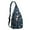 Starry Night Sky-4, variant on Tower Crossbody Sling Bag Lightweight Hiking Sling Pack for Cycling Mountain Climbing