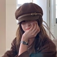 thumbnail image 2 of Your Go-to Fashion Statement British Style Newsboy Cap Flattering Fit For All Face Shapes, 2 of 8
