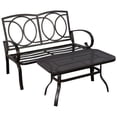 thumbnail image 3 of Topbuy LoveSeat Table Set Furniture Outdoor Garden, 3 of 7