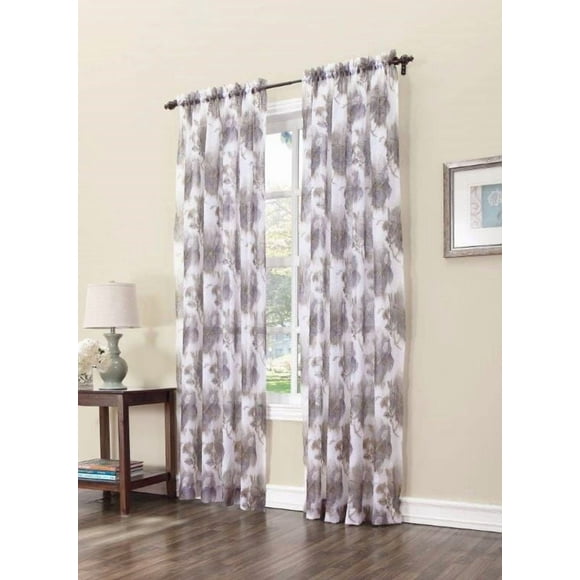 918 Crushed Allessio Grommet Curtain