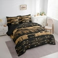 thumbnail image 3 of Castle Fairy Teens Animal Bear 7-Piece Twin Bedding Sets,Tribal Aztec Bedding Comforter Set,Lodge Cabin Breathable Sheet Sets,Luxury Bedroom Decor, 3 of 8