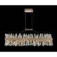 thumbnail image 2 of Allegri 030260-038 Glacier 48" Wide Led Crystal Linear Chandelier - Brushed Champagne Gold, 2 of 2