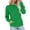 Green #001, variant on Sweatshirts for Women No Hood Crewneck Loose Fit Fleece Pullover Fall Fashion Clothes with Pocket White XL