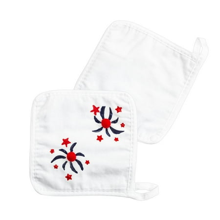 UPC: 0191487021258 | Colorations Decorate Your Own Pot Holders – Set of 12