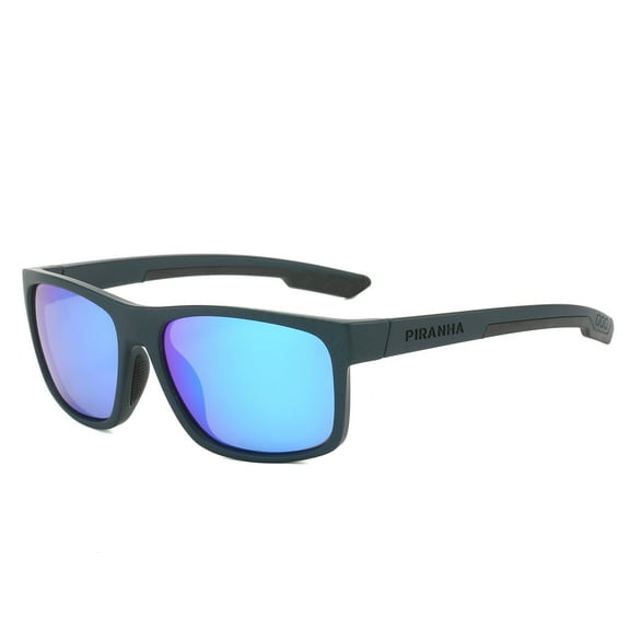 Piranha Eyewear Samuel Hydrofloat Floating Sunglasses with Blue Mirror Lens
