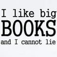 thumbnail image 2 of CafePress - I Like Big Books And I Cannot Infant Bodysuit - Baby Light Bodysuit, Size Newborn - 24 Months, 2 of 4