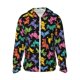 thumbnail image 1 of Fotbe Colorful Geometric Dog Chaqueta con Protección Solar UPF 50+ para Hombre y Mujer, Camisa con Capucha y Bolsillos-X-Large, 1 of 7