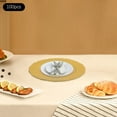 thumbnail image 6 of Elegant Event Platters, 100-Unit Gold-Toned Charger Set, Heat-Resistant PP Construction, Great for Buffet Stations, Wedding Receptions, and Banquet Halls, 6 of 20