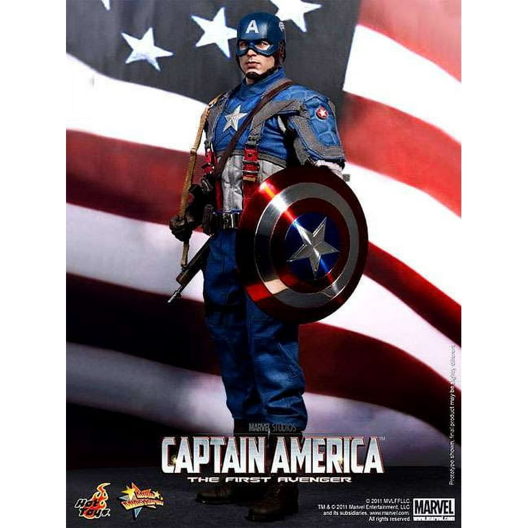 Movie Masterpiece Captain America Collectible Figure (The First