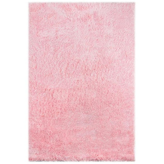 Amer Rug MET440203 Metro Pink Solid Accent Rug - 2 x 3 ft.