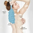 thumbnail image 2 of EEEkit Long Handle Loofah Sponge Back Scrubber, Mesh Body Back Exfoliating Shower Brush for Men and Women, 2 of 7