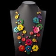 thumbnail image 2 of Collar étnico Sunnimix para mujer con cuentas de coco, 2 of 8