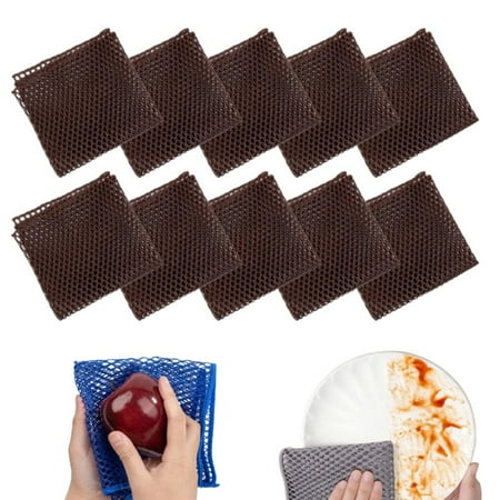 

Clearance Sale!Giyblacko Multipurpose Mesh Dishwashing Rags Upgraded Multifunctional Double Layer Washing Dishes Rags For Wet And Dry 2024 Non Scratch Dishcloth 10Pcs Set Kitchen Cleaning Supplies