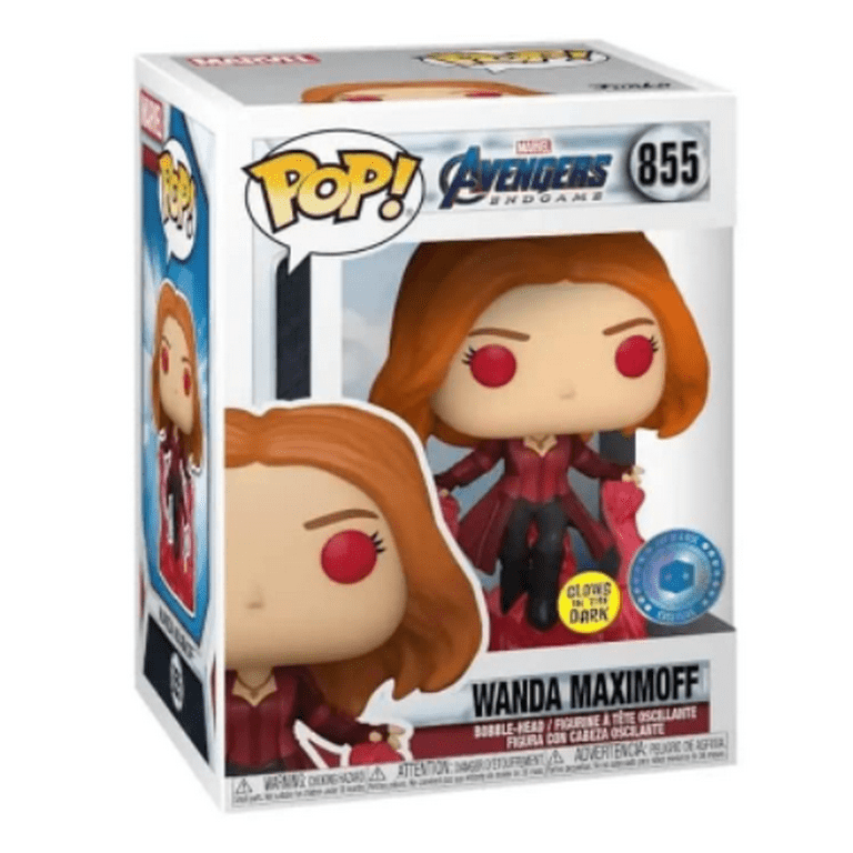 Funko Pop! Marvel Avengers - Wanda Maximoff #855 Exclusive + Protector -  Walmart.com