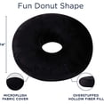 thumbnail image 4 of Cheer Collection Round Donut Pillow - Super Soft Microplush Doughnut Pillow and Comfy Seat Cushion for Kids and Adults, 4 of 6