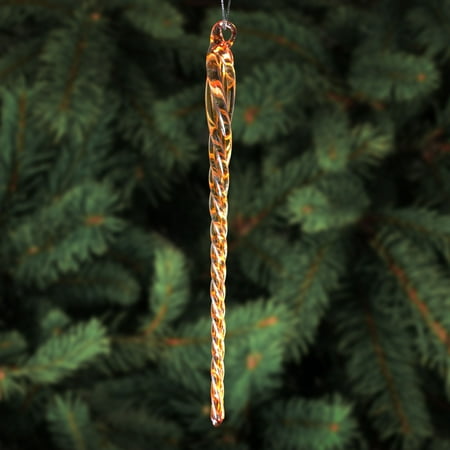 6 inch gold glass icicle ornaments christmas tree hanging 6 inch gold glass icicle ornaments christmas tree hanging