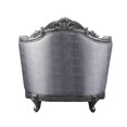 thumbnail image 4 of ACME Ariadne Fabric Button Tufted Chair with 1 Pillow in Platinum Gray, 4 of 4