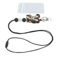 thumbnail image 4 of Adjustable Nylon Cord Badge Holder With Lanyard, Cartoon Beaded Design, Waterproof, Practical Keyring, Suitable For Office School Business Use, 4 of 8