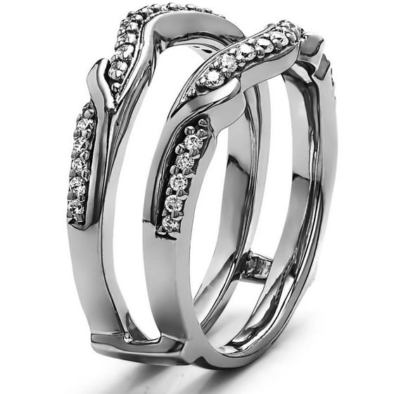 TwoBirch Personalized Women's Contoured Wedding Ring Jacket