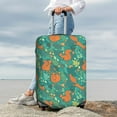 thumbnail image 4 of Uemuo Fall Forest Squirrel Printed Washable Luggage Cover - Fashion Suitcase Protector Fits 18-32 Inch Luggage -Small, 4 of 9