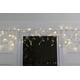 Northlight 100ct Blanc Chaud LED Grand Angle Glaçons Lumières de Noël, Fil Blanc – image 2 sur 3