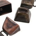 thumbnail image 3 of IFANLANDOR 8Pcs Cowbell Noise Maker for Themed Events Rustic Metal Assorted Color Style, 3 of 6