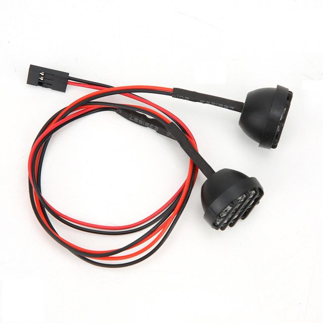 Luz De La Cabeza, Luz De Automóvil RC Liviana Para Exteriores Para El Auto Rastizador RC A Escala 1/10 ANGGREK Otros Deportes y Recreación