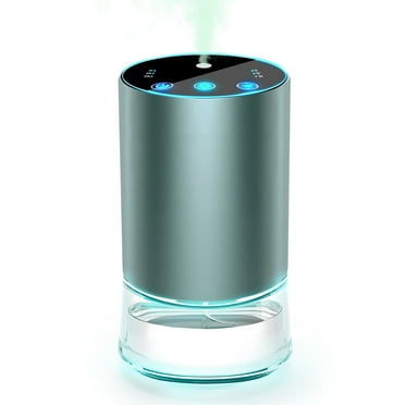 Essential Oil Diffuser with 7 Colors Light, Waterless Aromatherapy Diffusers for Home Large Room, Bedroom, Small Diffuser for Pure Scent