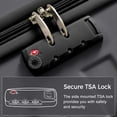 thumbnail image 3 of MODERNLUXE 3 Piece Luggage Sets, 24in Checked Suitcase with TSA Lock,Spinner Wheels & 2 Bags,ABS Lightweight Hardside Suitcase Set for Men Women,Grey, 3 of 6