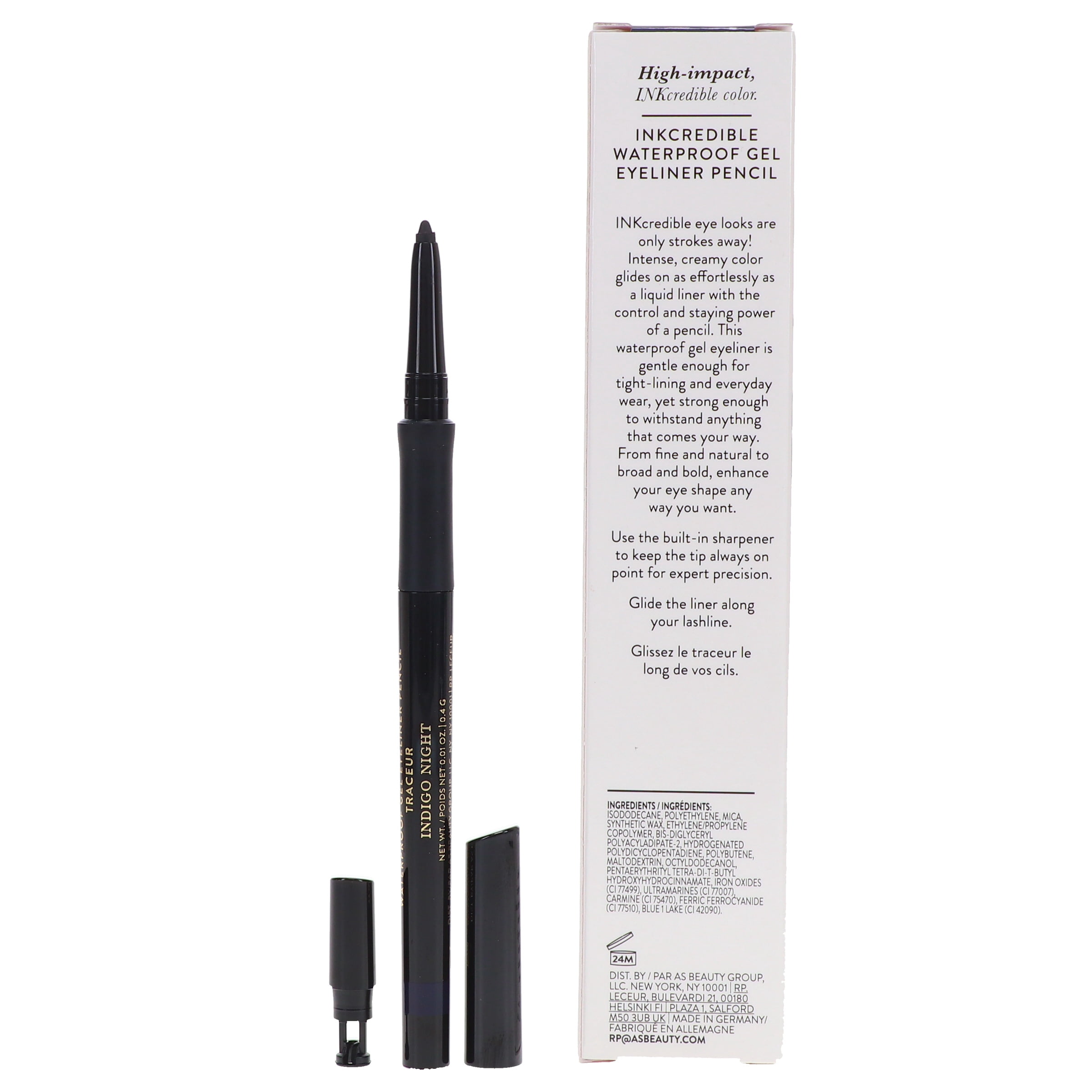 Laura Geller INKcredible Waterproof Gel Eyeliner Pencil Indigo Night 0.01 oz