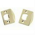 thumbnail image 2 of BELWITH PRODUCTS LLC 2-Pack Brass Full Lip Strike 1065, 2 of 2